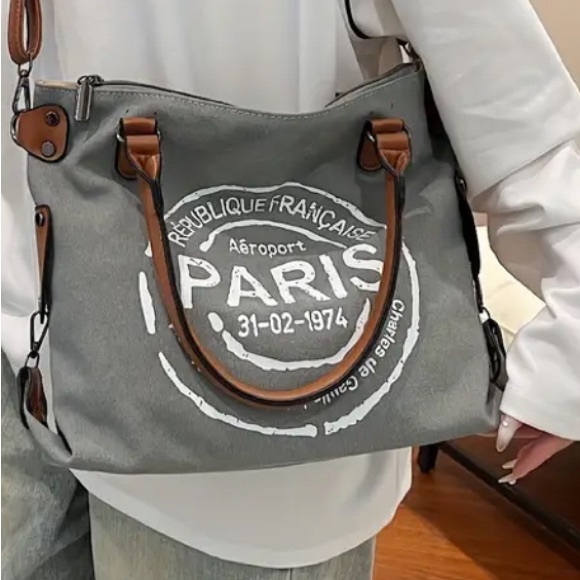 NWT Paris Charles De Gaulle Aeroport Bag - Picture 2 of 5